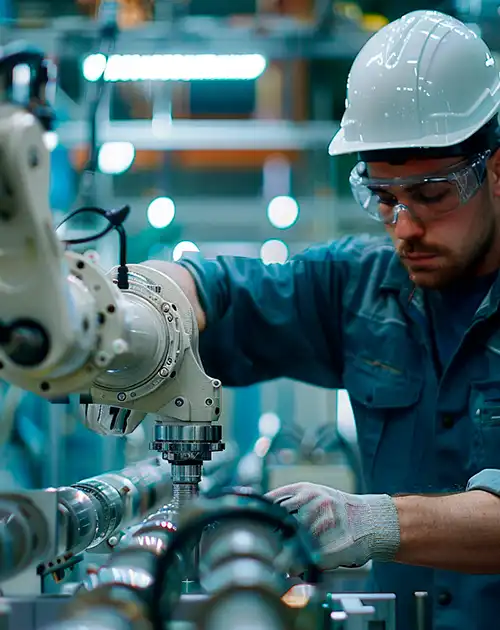 Equipo de ingeniería de AI RAAB trabajando en soluciones de automatización y sistemas eléctricos innovadores en México